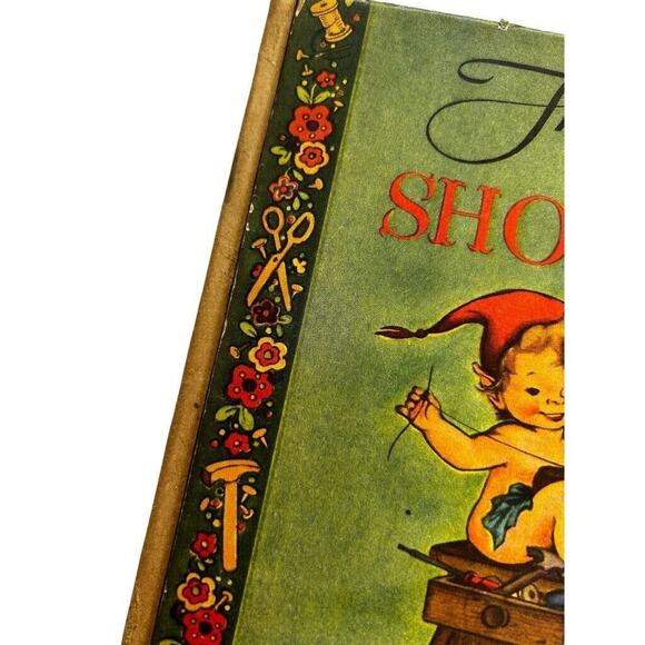 The Elves and the Shoemaker Vintage 1946 Children's Book Pied Piper - Picture 2 of 11